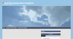 Desktop Screenshot of cloudnineweekend.com