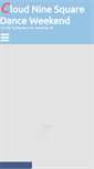 Mobile Screenshot of cloudnineweekend.com